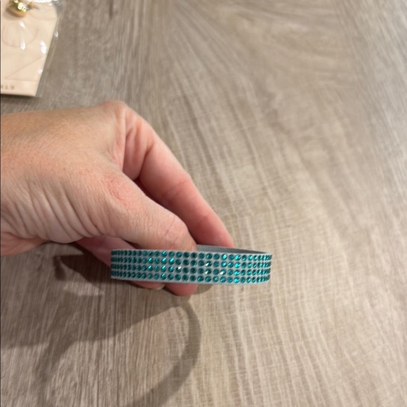 Touchstone Swarovski Crystal Blue Bracelet NWOB - Picture 3 of 3